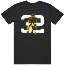 Franco Harris 32 Goat Immaculate Reception 50th Anniversary Pittsburgh Fan T Shi