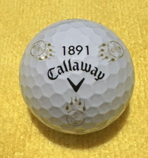 12 pelotas de golf Truvis suaves cromadas Callaway 1891 raras (banda san manuel de indios)
