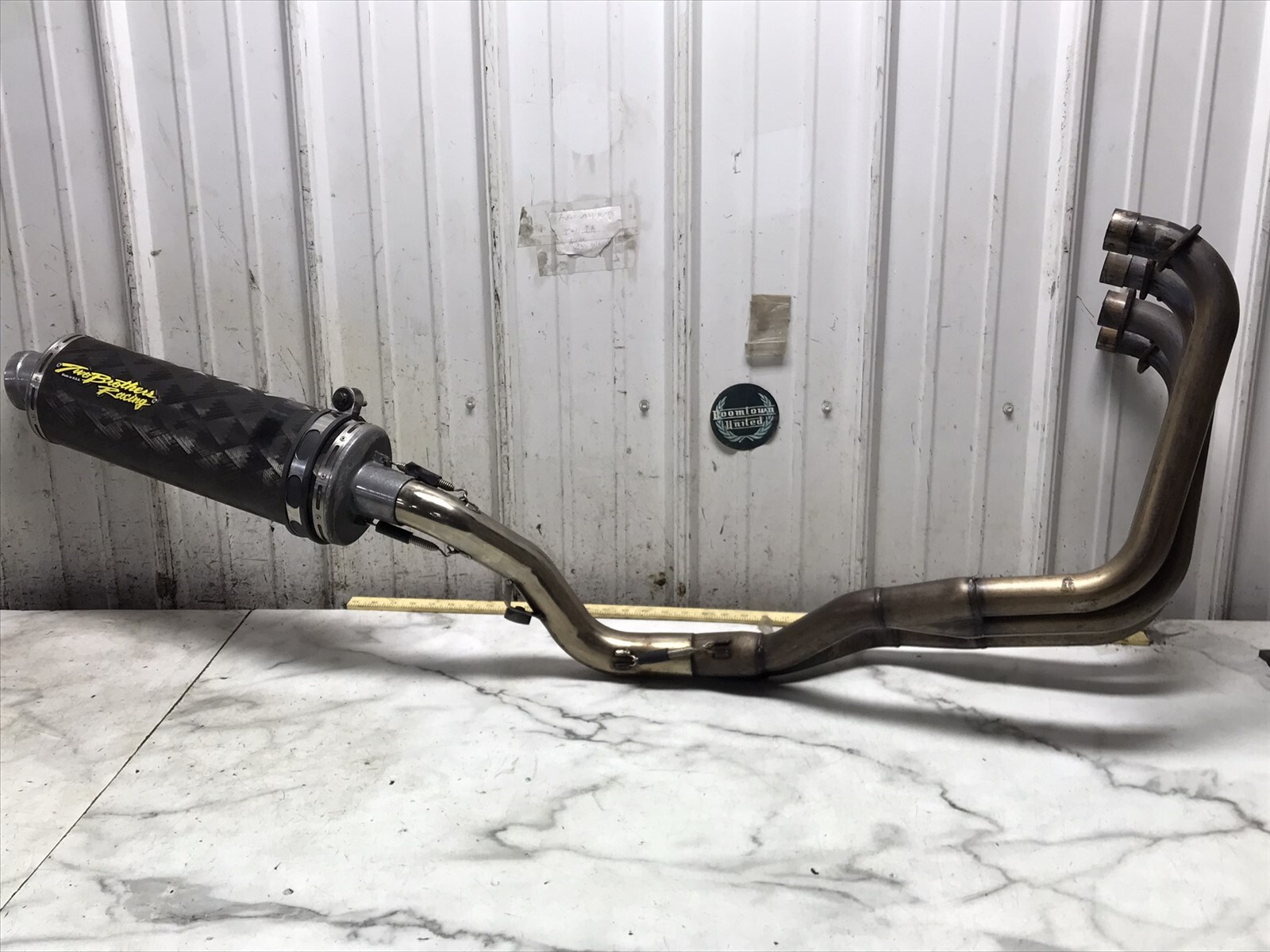 96 Honda CBR 1000 F Hurricane Two Brothers carbon fiber muffler pipe exhaust