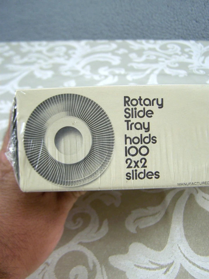 Brand New Vintage Kmart Focal Rotary Slide Tray Holds 100 2x2 Slides - Image 3 of 4