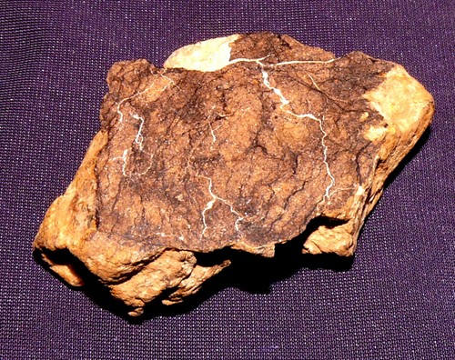 Stein-Meteorit Al Haggounia 001, Endstück, poliert, Heilstein, 55x39x17mm 47,5g - Afbeelding 4 van 9
