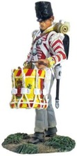 BRITAINS NAPOLEONIC BRITISH 36097 44TH REGIMENT BATTALION DRUMMER