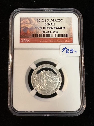 2012 S WASHINGTON QUARTER DENALI NGC PF 69 ULTRA CAMEO SILVER 008