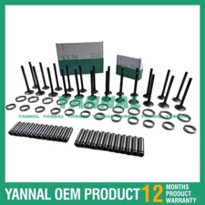 New L10 Intake & Exhaust Valve Guide Seat Kit For Cummins excavator engine parts