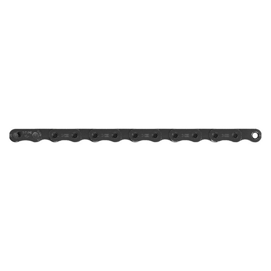 catena x0 t-type flattop 12v 126 maglie powerlock nero SRAM bici mtb strada