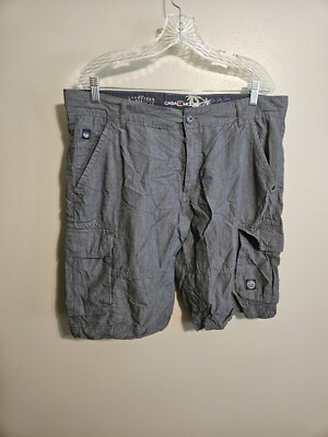 Casa Moda Mens Blue Shorts Bermudas Cargo Size 36