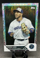 2023 Pro Debut Base Sparkle #PD-172 Pedro Leon /175 - Sugar Land Space Cowboys