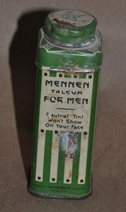 mennen talcum powder