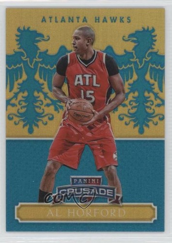2014 Panini Excalibur Basketball Teal Al Horford #100