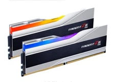 G.SKILL Trident Z5 RGB 32GB (2x16GB) DDR5 6000MHz CL36 Dual Channel Kit Silver