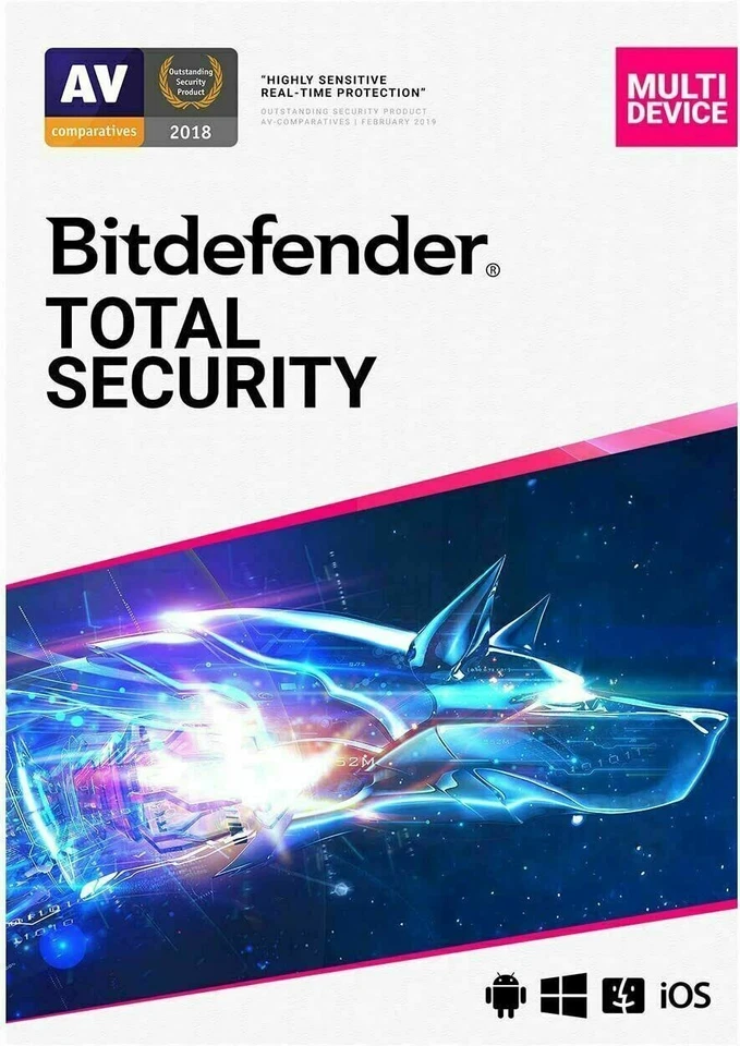 BITDEFENDER TOTAL SECURITY 2025 + 200mb VPN 5 DEVICES 1 YEAR SAME DAY EMAIL CODE - Image 2 of 4