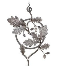 Ornement en fer forgé fer forgé 480x320mm grille pour garde-corps clôture por...