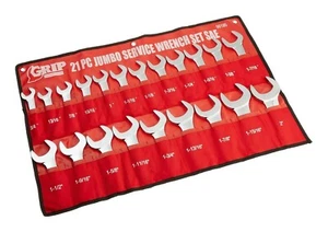 Ensemble de clé de service Grip, 21-Pc. - Norme - SAE Clés hydrauliques - automobile