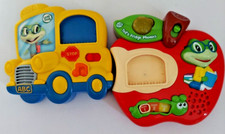 Leap Frog Tad's Phonic Magnetic Alphabet Word Builder Bus Apple Letters,Used