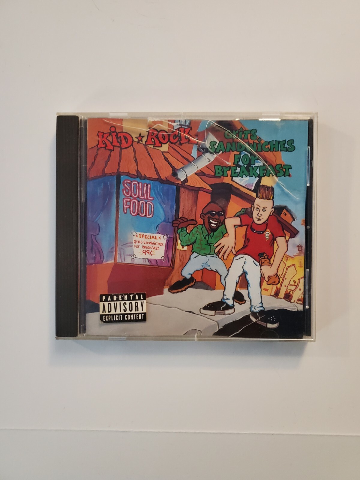 Grits Sandwiches for Breakfast Kid Rock Debut CD Zomba Records