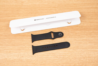 Apple Watch Hermès Hermes Black 41mm 40mm 38mm Sport Band S/M 1 2 3 4 5 6 7 8 9