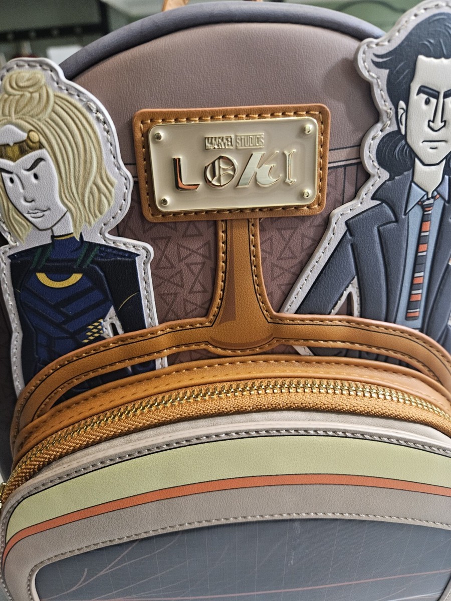 Loungefly Loki TVA Lenticular Multiverse Mini Backpack | eBay display picture 1