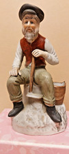 Vintage Ceramic Figurine - Old  Man