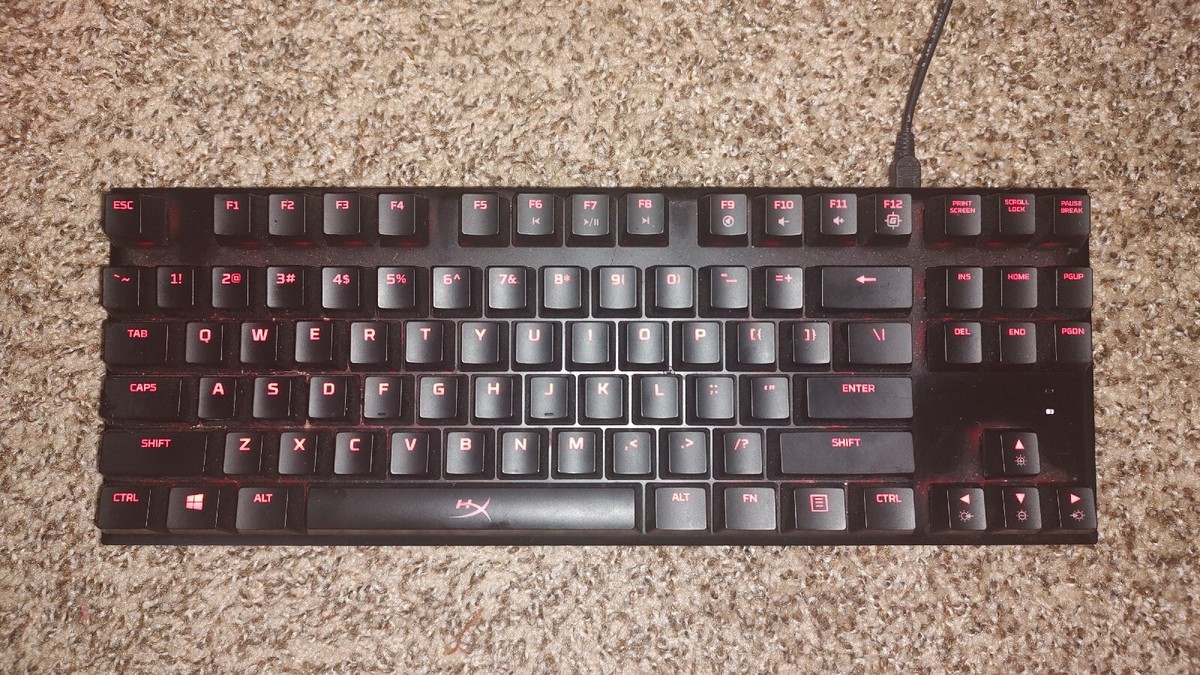 HyperX Alloy FPS Pro TKL Mechanical Gaming Keyboard - HX-KB4RD1-US