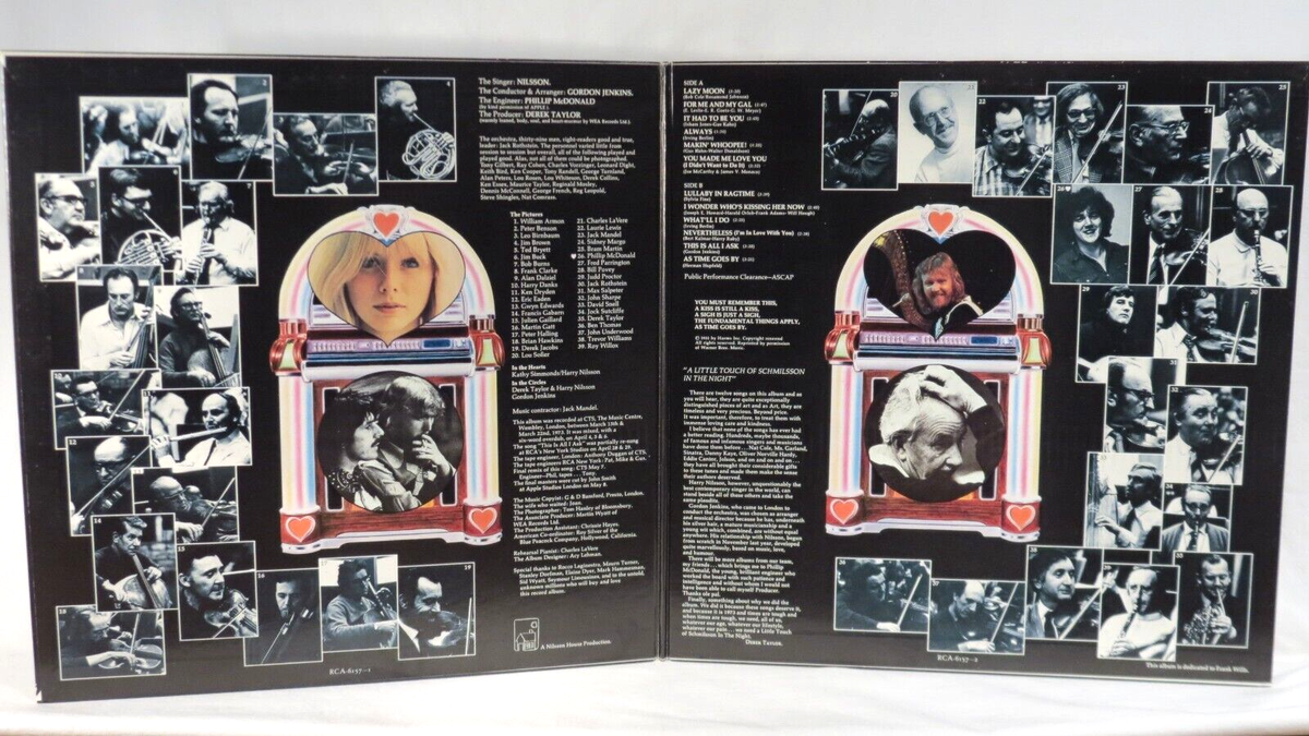HARRY NILSSON ‎– Little Touch Of Schmilsson 1973 1st Japan WL