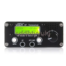 V2 uSDX+ PLUS QCX-SSB 3-5W 8 Band SDR All Mode HF SSB QRP Transceiver + Battery