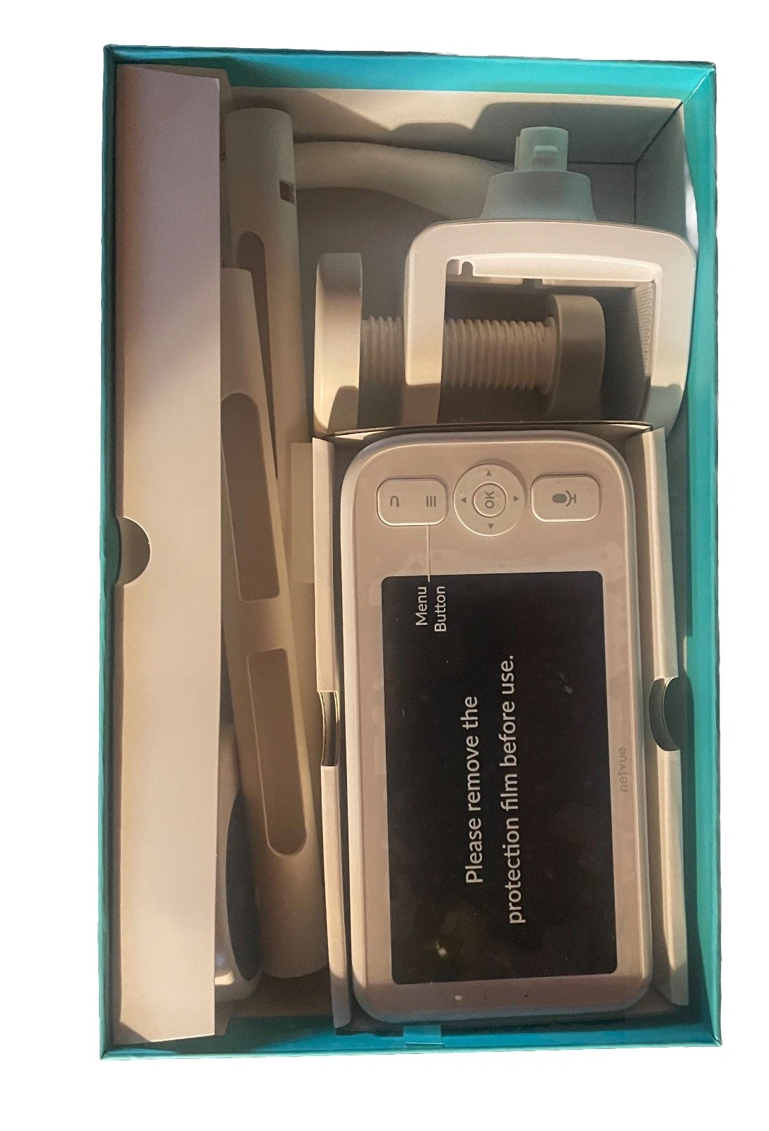 Netvue Peekababy Baby Monitor with Camera, Audio, and Crib Mount