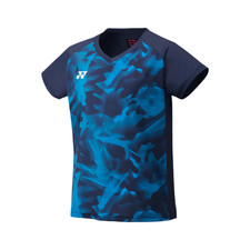 Yonex Women's Crew Neck Shirt YW0033 Navy Blue