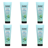 6 X 250Ml Isana Professional Shampoo Tiefenreinigung