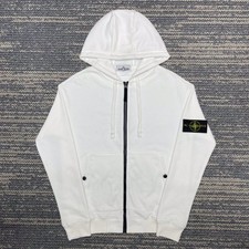 New STONE ISLAND Hoodie Black ZIP Unisex