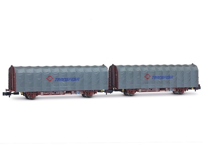 Arnold HN6711 - Güterwagen Set Schiebeplanenwagen Typ Lis RENFE Ep.V 2-teilig