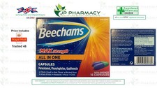 Image of Beechams MAX Strength ALL IN ONE (16) - Cold & Flu, Aches/Pains, Chills & Fever