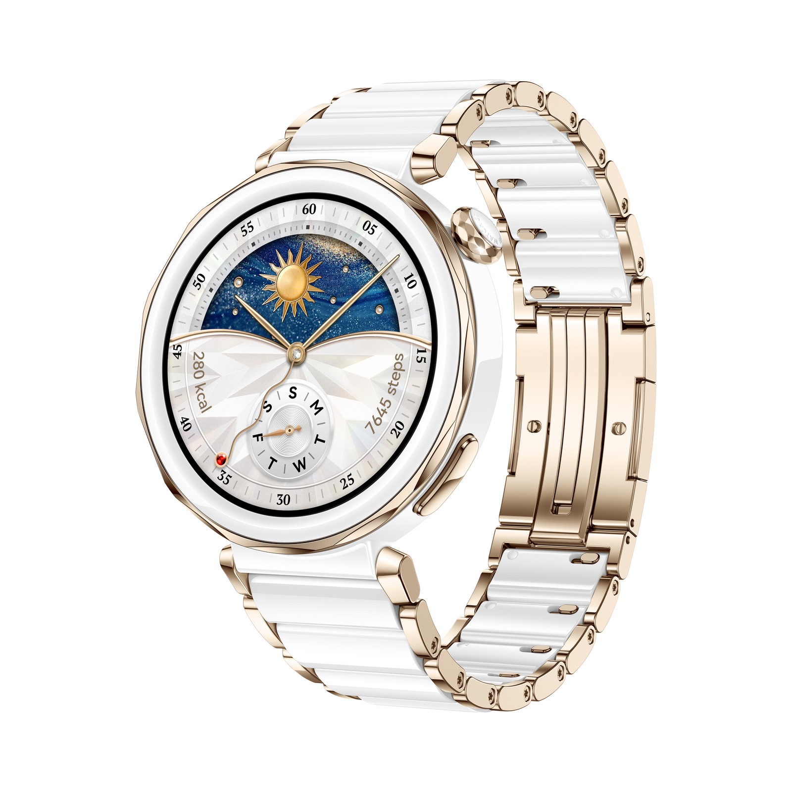 Huawei Watch GT5 Pro 42MM Jana-B29C Weiß IP68 32MB/4GB 1.32"AMOLED Bluetooth NFC