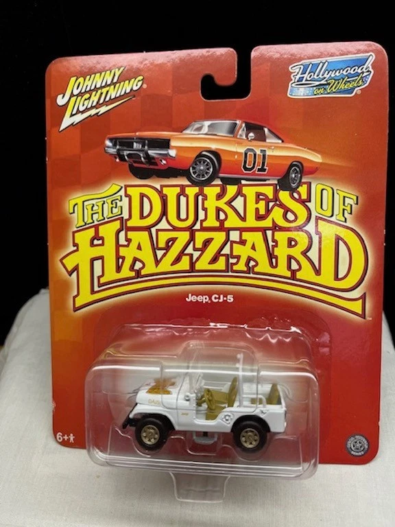Johnny Lightning Hollywood on Wheels Dukes of Hazzard Jeep CJ-5 - Image 2 of 3