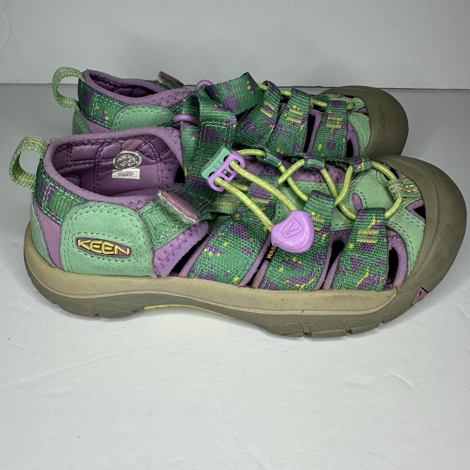 Sandali da esterno Keen Newport H2 verde e viola taglia 1