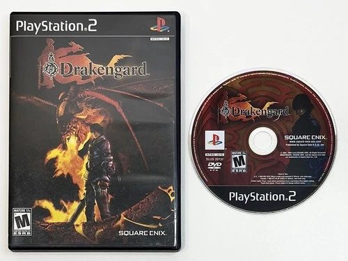 Drakengard (Sony PlayStation 2, PS2, 2004) NO MANUAL! FREE SHIPPING!