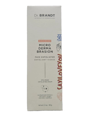 Dr. Brandt Advanced Micro Derma Brasion Face Exfoliator 2.1 oz 60 g New Sealed