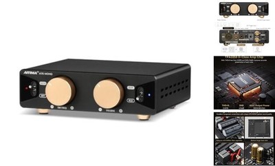  A70 Mono Amplifier with PFFB Home Audio Receiver,TPA3255 Class D Amp with 