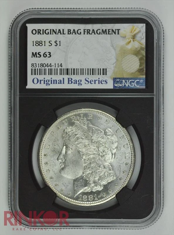 1881年 モルガン・ダラー $1 MS 63 MS 63 Graded 1881 Year Morgan US Dollars (1878-1921) for sale | eBay