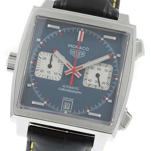 TAG HEUER CAW211P.FC6356 Monaco Caliber 11 Chronograph Men's W...