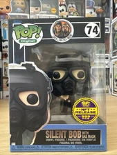 Funko Pop! Digital: Silent Bob with Gas Mask #74 LE 999 pcs Grail w/ Hard Stack 