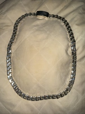 Chain Necklace - Heavy Handwoven .925 