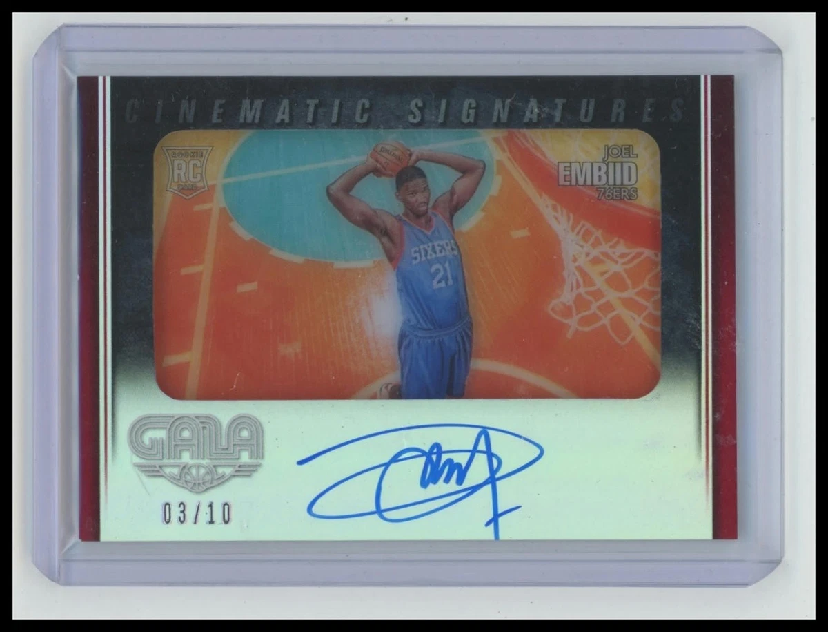 Joel Embiid Basketball Sports Trading Cards & Accessories