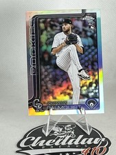 2025 Topps Chrome Update Carson Palmquist #USC173  Refractor RC Rockies