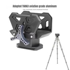 Aluminum Shooting Saddle Tripod Mount Tactical Clamp Outdoor Hunting Adapter
