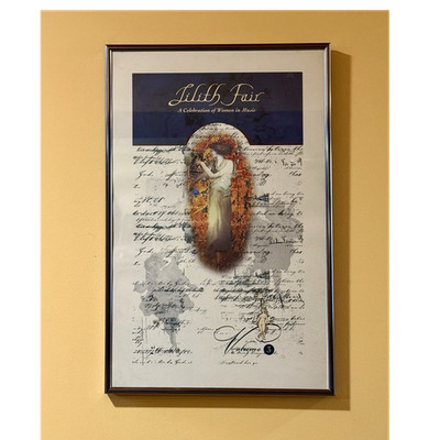 Framed Lilith Fair: A Celebration of Women in Music, Volume 3 industry poster 