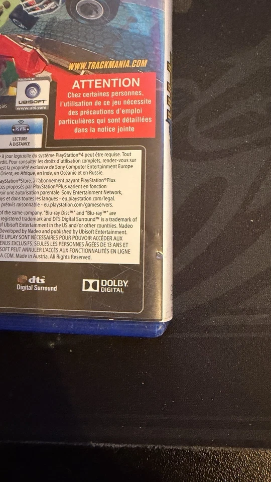 Ubisoft TrackMania Turbo PS4 PAL Course Multijoueur Jeux en ligne PEGI 3 2016 - Photo 4/4