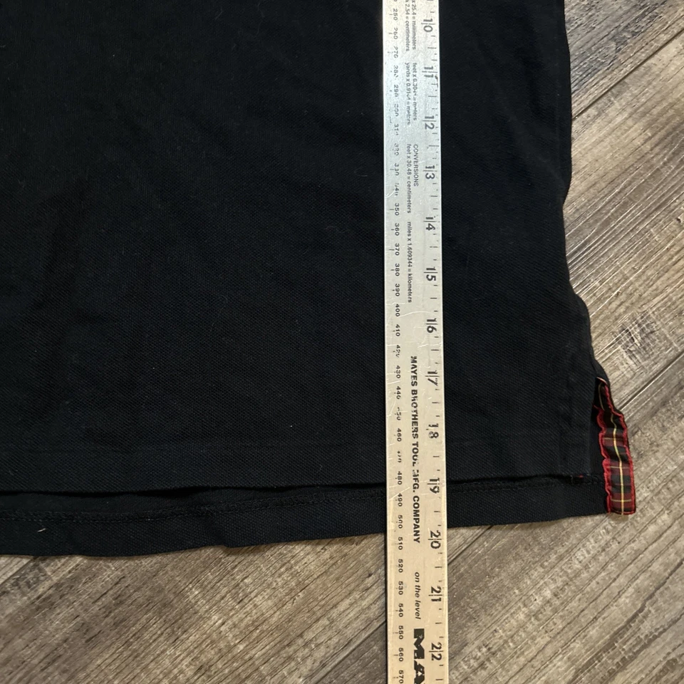 Polo Ralph Lauren Polo Shirt Boys 8 Black Golf Embroidered Big Pony Rare - Image 4 of 4