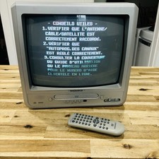 Magnavox MWC13D6 CRT TV DVD Player Combo w/ Remote Control FULLY FUNCTIONAL