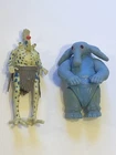2 1983 Vintage Star Wars Band Action Figures Max Rebo & Sy Snootles W/ Skirt