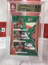 2022 Panini Phoenix - Regeneration Tyreek Hill, Moore, Hall Green 1/10 